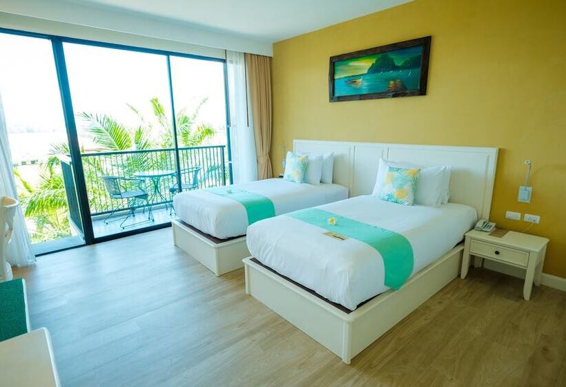 디럭스 룸 바다 전망, Hula Hula Resort, Ao Nang  Sha Extra Plus