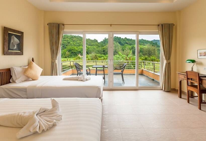 اتاق استاندارد با چشم‌انداز, Little Sunshine Boutique Beach Resort & Spa