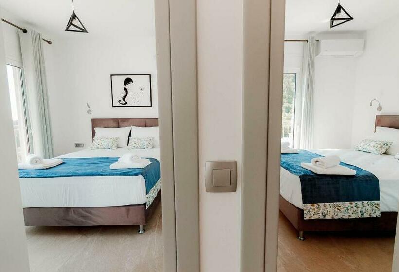 带1个卧室的带海景的公寓, Natura Luxury Suites Parga