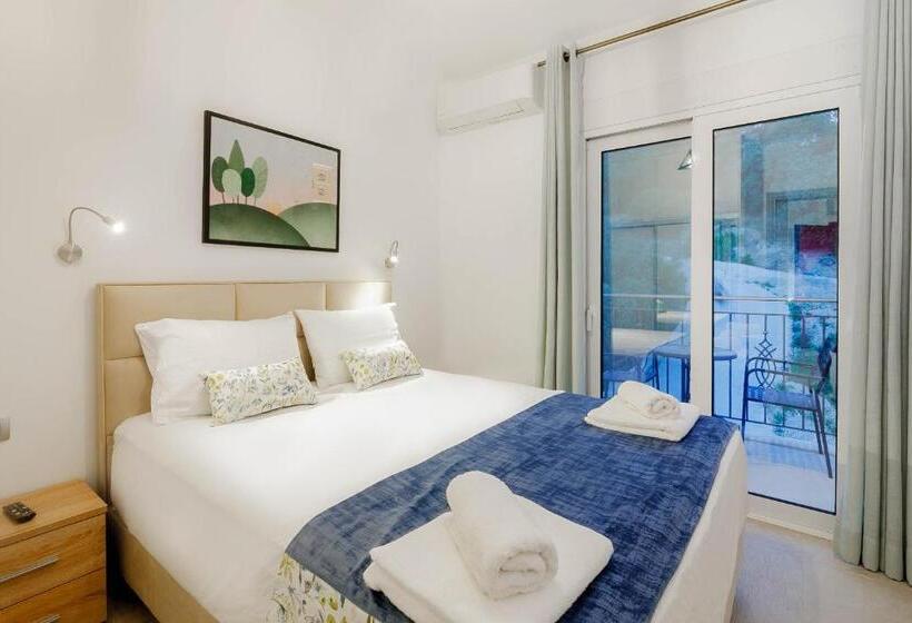 带1个卧室的带海景的公寓, Natura Luxury Suites Parga