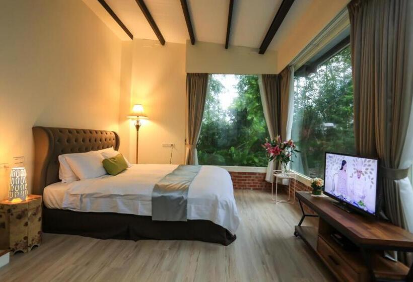 اتاق استاندارد با چشم‌انداز باغ, Zhen Shan Zhuang B&b