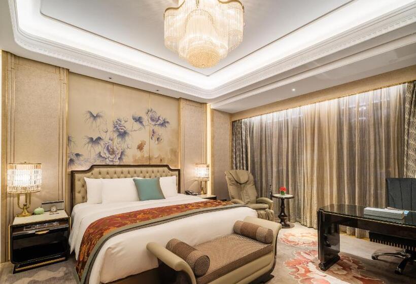 اتاق اجرایی با تخت بزرگ, Wanda Reign Chengdu