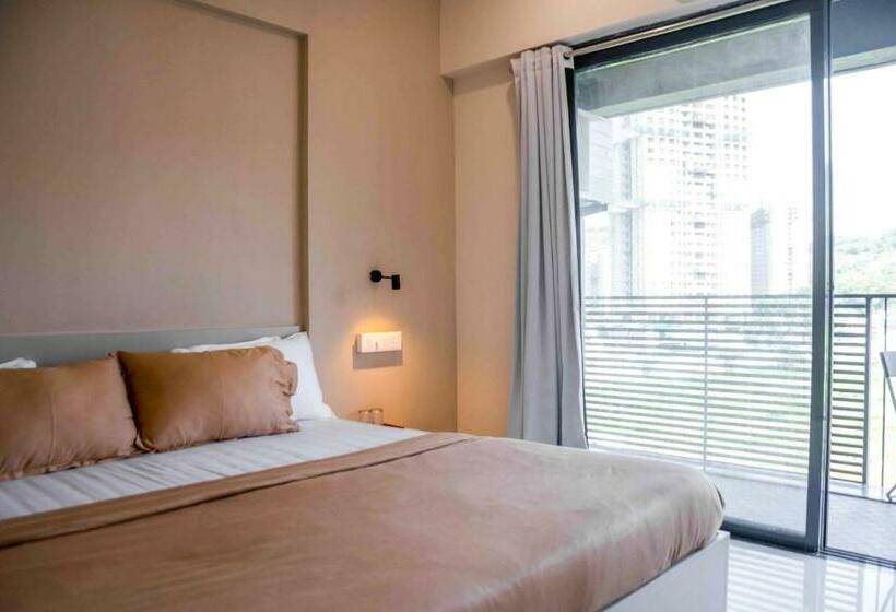 Quarto Estandar com Sacada, Hamlet   Private Studio Apartments, Baner
