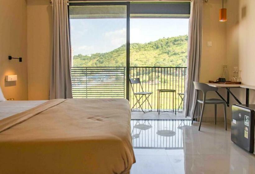 Quarto Estandar com Sacada, Hamlet   Private Studio Apartments, Baner