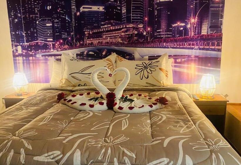 带按摩浴盆的套房, Katarsy´s Hostel