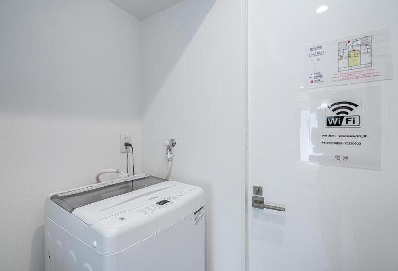 Апартаменты 1 Спальня, Zaito Tokyo Skytree Yokokawa Iii 錦糸町駅から徒歩９分