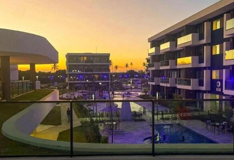 침실 1개 테라스 아파트, Porto Beach Resort   Makia Beach Experience