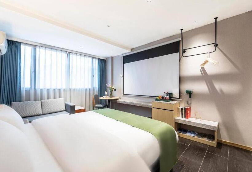 Стандартный Номер Кровать Кинг, Jiahua Hotel   Wanzai Ancient City