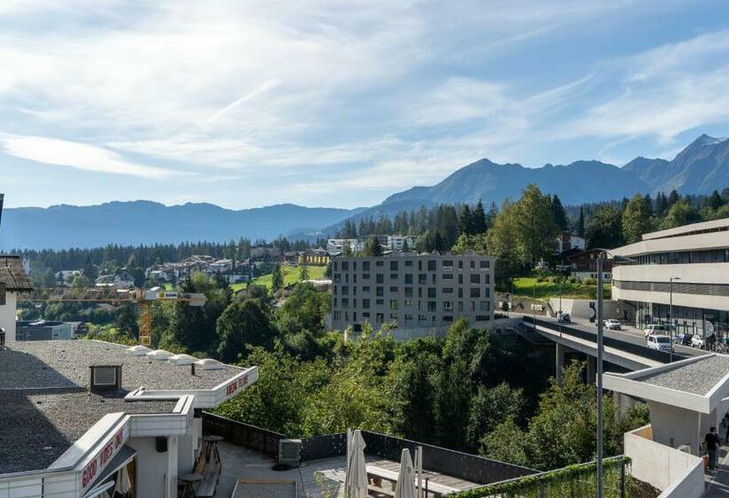 Quarto standart com varanda, Hillsite Smart Hotel Flims