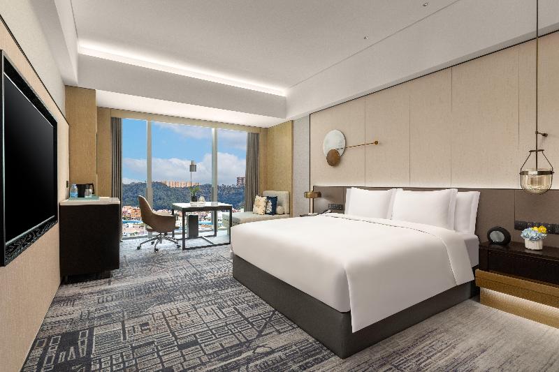 Стандартный Номер Кровать Кинг, Crowne Plaza Jiangmen Binjiang, An Ihg