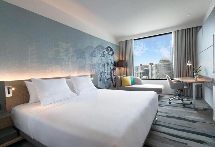 Quarto Deluxe Cama King, Novotel Bangkok Sukhumvit 4