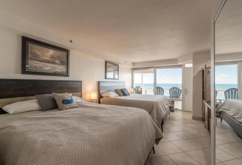 海の見える１ベッドルームアパートメント, Dbr Direct Oceanfront Condo, Daytona Beach, Sleeps 4