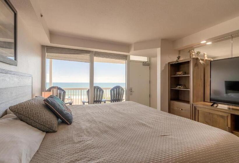 海の見える１ベッドルームアパートメント, Dbr Direct Oceanfront Condo, Daytona Beach, Sleeps 4