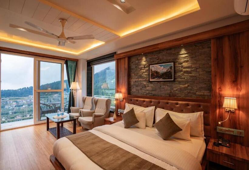 스탠다드 룸 킹사이즈 침대, Alt Life Luxe   Uppper Bhagsu Mcleodganj