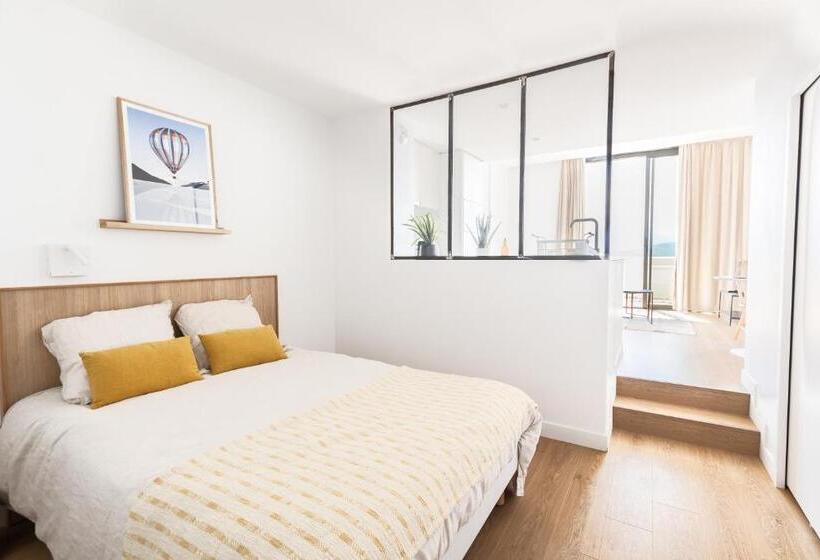 آپارتمان 1 خوابه با تراس, The Babel Community Hôtel   Grenoble Bastille