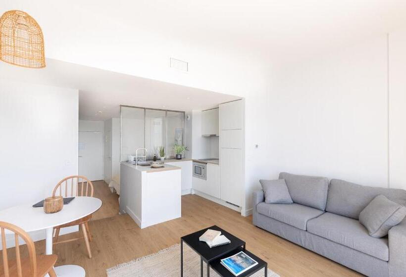آپارتمان 1 خوابه با تراس, The Babel Community Hôtel   Grenoble Bastille