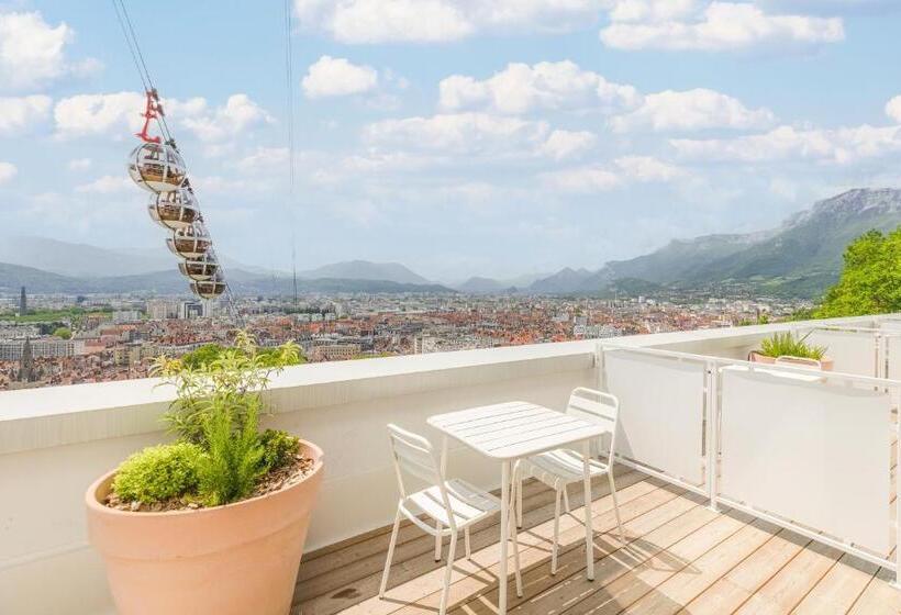 آپارتمان 1 خوابه با تراس, The Babel Community Hôtel   Grenoble Bastille