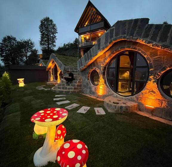 带大床的豪华间, Hobbit Chalet