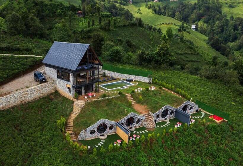 Стандартный Номер Кровать Кинг, Hobbit Chalet