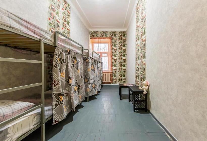 تختخواب در اتاق مشترک, Hostel Vokzalnaya