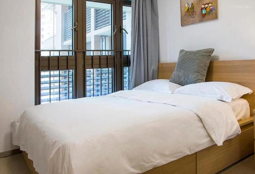 带1个卧室的高级公寓, Wesu Weisu Service Apartment   Shenzhen University Nanshan Science And Technolog Park