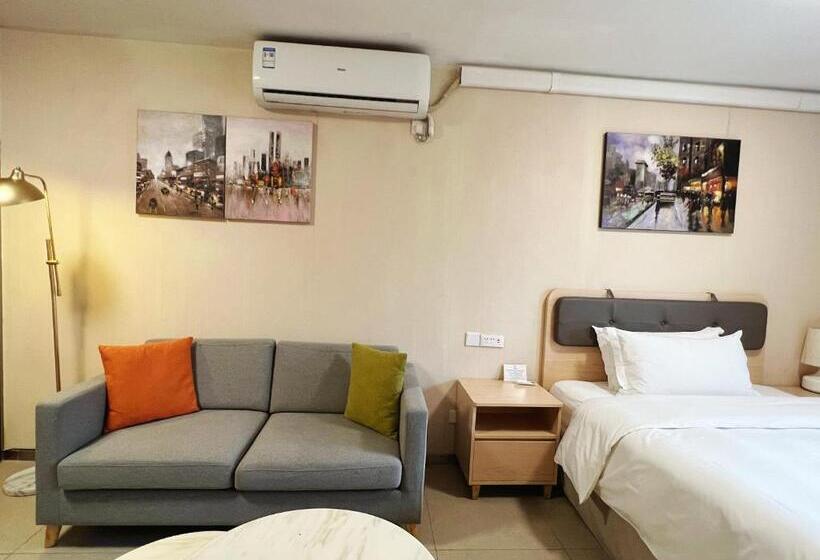 带1个卧室的高级公寓, Wesu Weisu Service Apartment   Shenzhen University Nanshan Science And Technolog Park