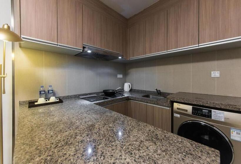 带1个卧室的公寓, Wesu Weisu Service Apartment   Shenzhen University Nanshan Science And Technolog Park