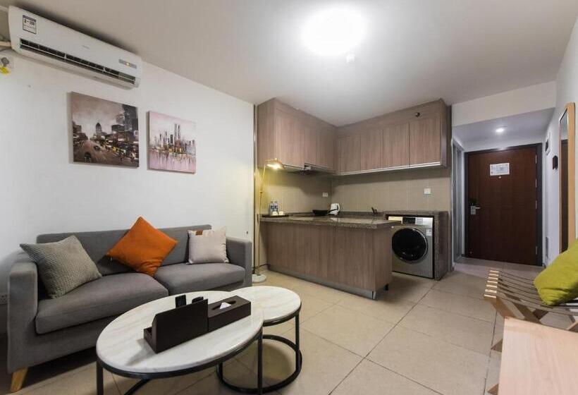 带1个卧室的公寓, Wesu Weisu Service Apartment   Shenzhen University Nanshan Science And Technolog Park