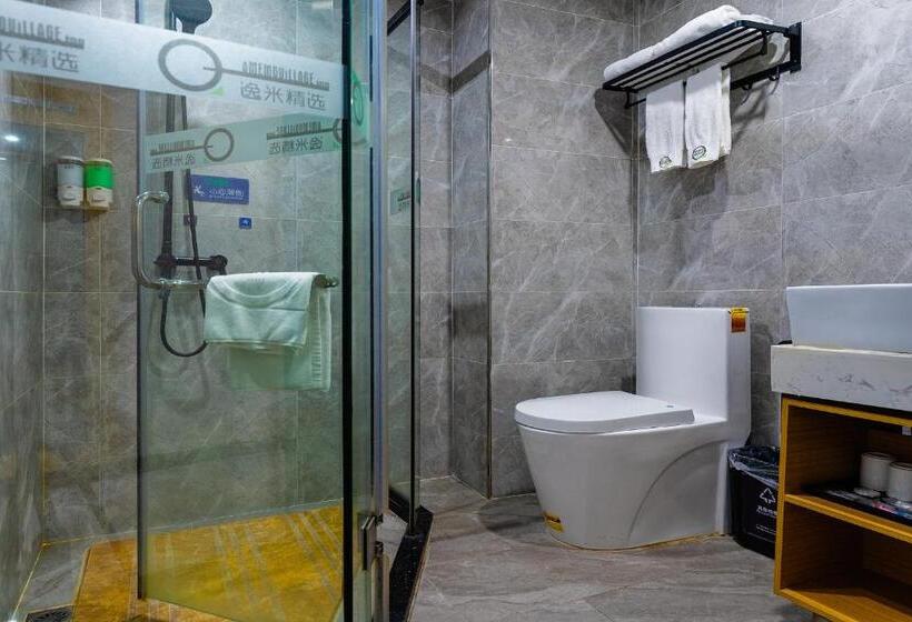 Quarto Triplo Deluxe, Amemouillage Inn   Guangzhou Railway Station Xicun Metro Station