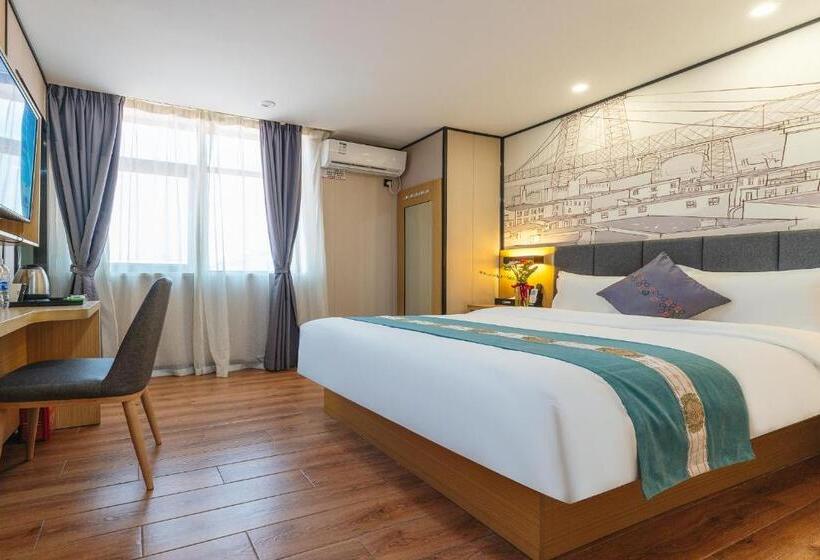 Quarto Deluxe, Amemouillage Inn   Guangzhou Railway Station Xicun Metro Station