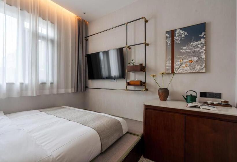 스탠다드 룸 퀸사이즈 침대, Jingmao Alley Hotel   Beijing Wangfujing Dongsi Subway Station Branch