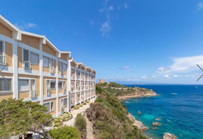آپارتمان 1 خوابه با چشم‌انداز استخر, Casa Azzurra Residence Gallo Dì Gallura
