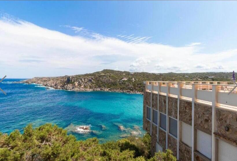 آپارتمان 1 خوابه با چشم‌انداز استخر, Casa Azzurra Residence Gallo Dì Gallura