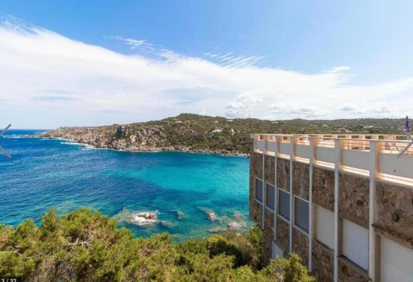 آپارتمان 1 خوابه با چشم‌انداز استخر, Casa Azzurra Residence Gallo Dì Gallura