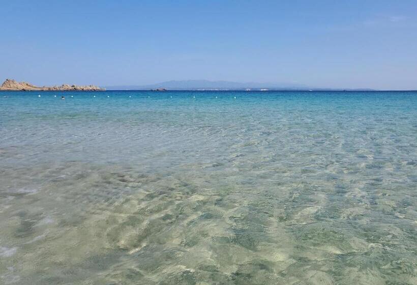 آپارتمان 1 خوابه با چشم‌انداز استخر, Casa Azzurra Residence Gallo Dì Gallura