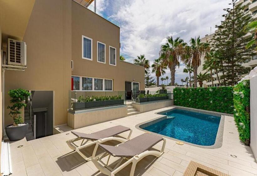 Апартаменты 1 Спальня Вид на Бассейн, Bal Apartments Adults Only