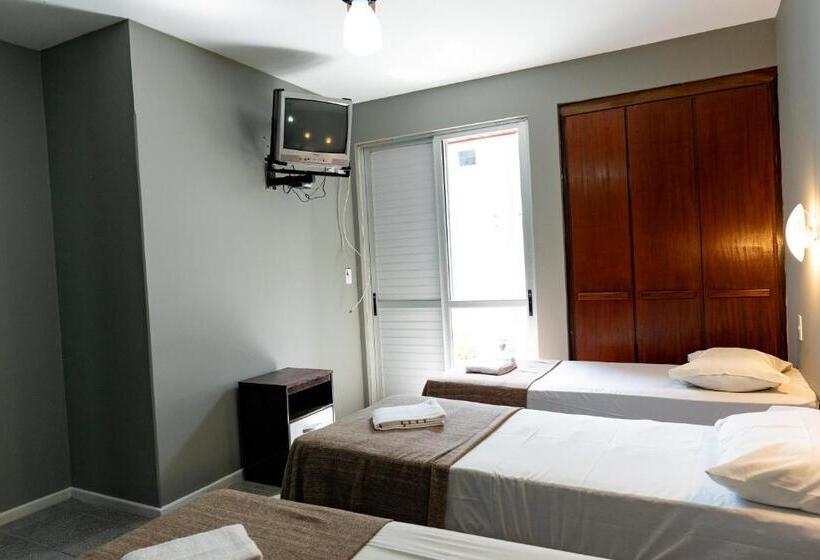 Номер Стандарт Трехместный, Hanna Praia Hotel   Florianópolis