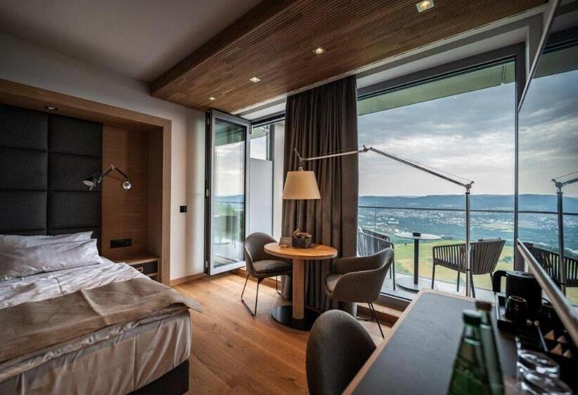 חדר דלוקס עם מרפסת, Kulmberghaus Resort