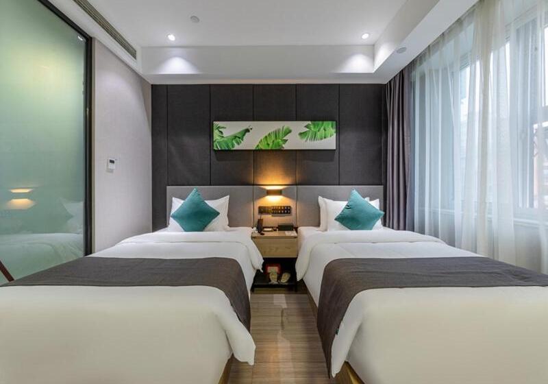 Номер Стандарт, Thank Inn Plus Suqian Sihong Hongze Lake Avenue