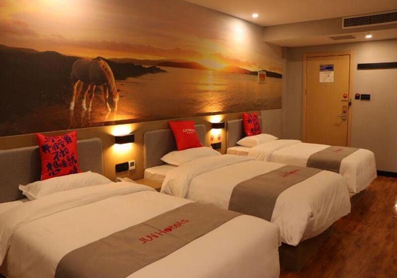 스탠다드 트리플 룸, Junyi Hotel Linyi Yinan Zhisheng Hot Spring