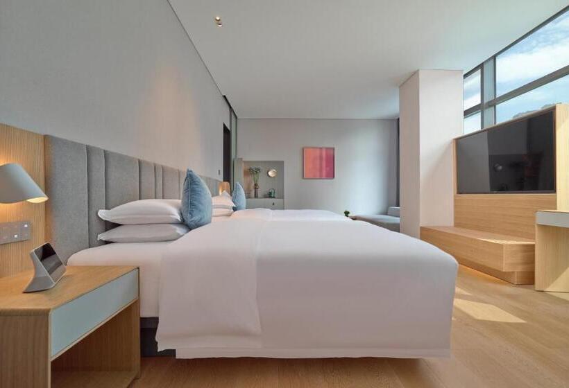 Номер Deluxe, Pagoda Hotel Hangzhou Binjiang
