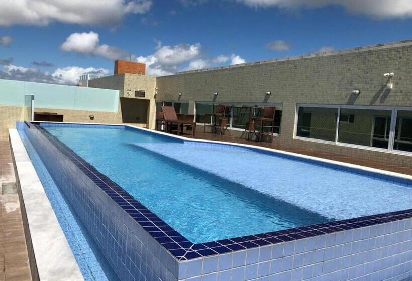Студия Стандарт, Confortável Flat Com Piscina De Borda Infinita Na Cobertura