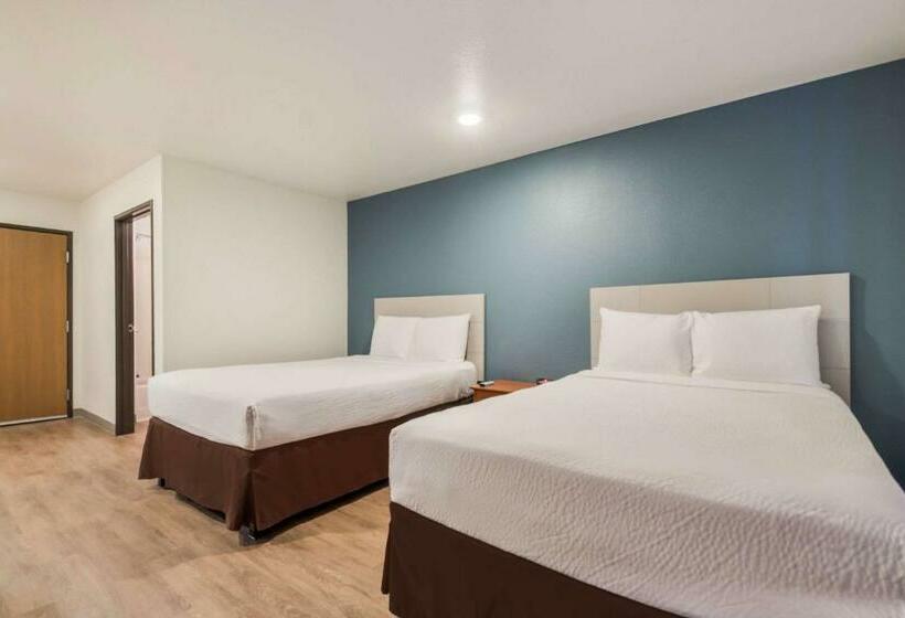 带2个双人床的标准工作室, Woodspring Suites Houston La Porte