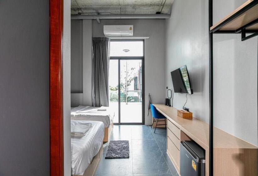 Habitació Superior, Chainam Charmchuree Residences Cafe And Spa