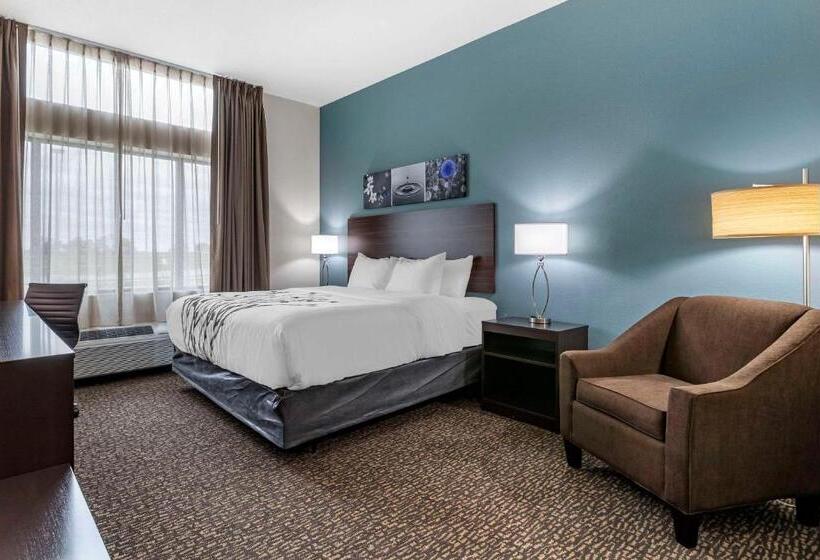 适合残疾人士使用的带超级大床的标准间, Sleep Inn & Suites Milwaukee Franklin