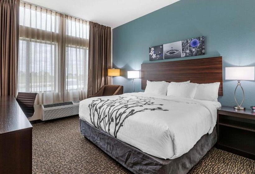适合残疾人士使用的带超级大床的标准间, Sleep Inn & Suites Milwaukee Franklin