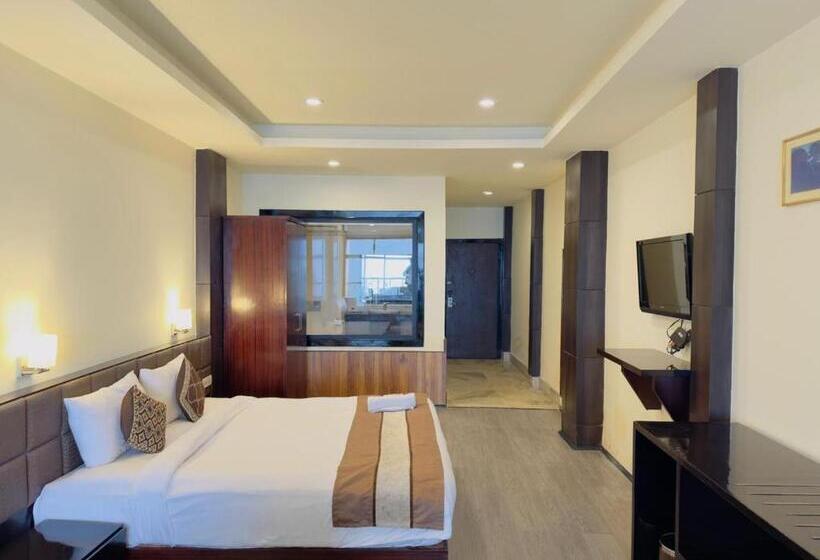 اتاق استاندارد با تخت بزرگ, Staynest Gangtok 100 Meter From Mall Road