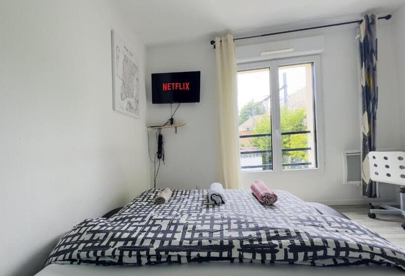 Номер Стандарт, Chambre Cozy Proche De Paris Et à 10 Minutes D Orly