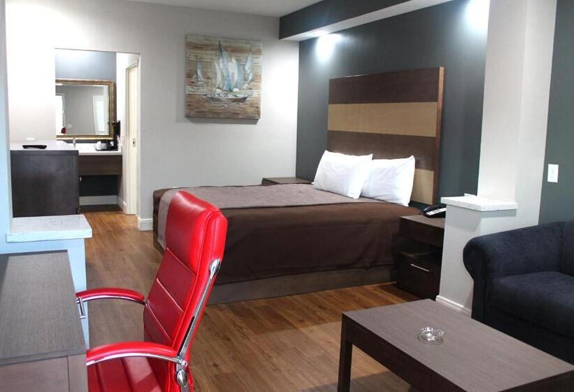 سوئیت با تخت بزرگ, Grand Villa Inn And Suites Westchase/chinatown