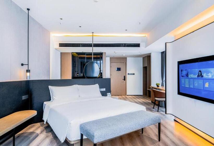 اتاق لوکس با تخت بزرگ, Yunmu Hotel Luzhou